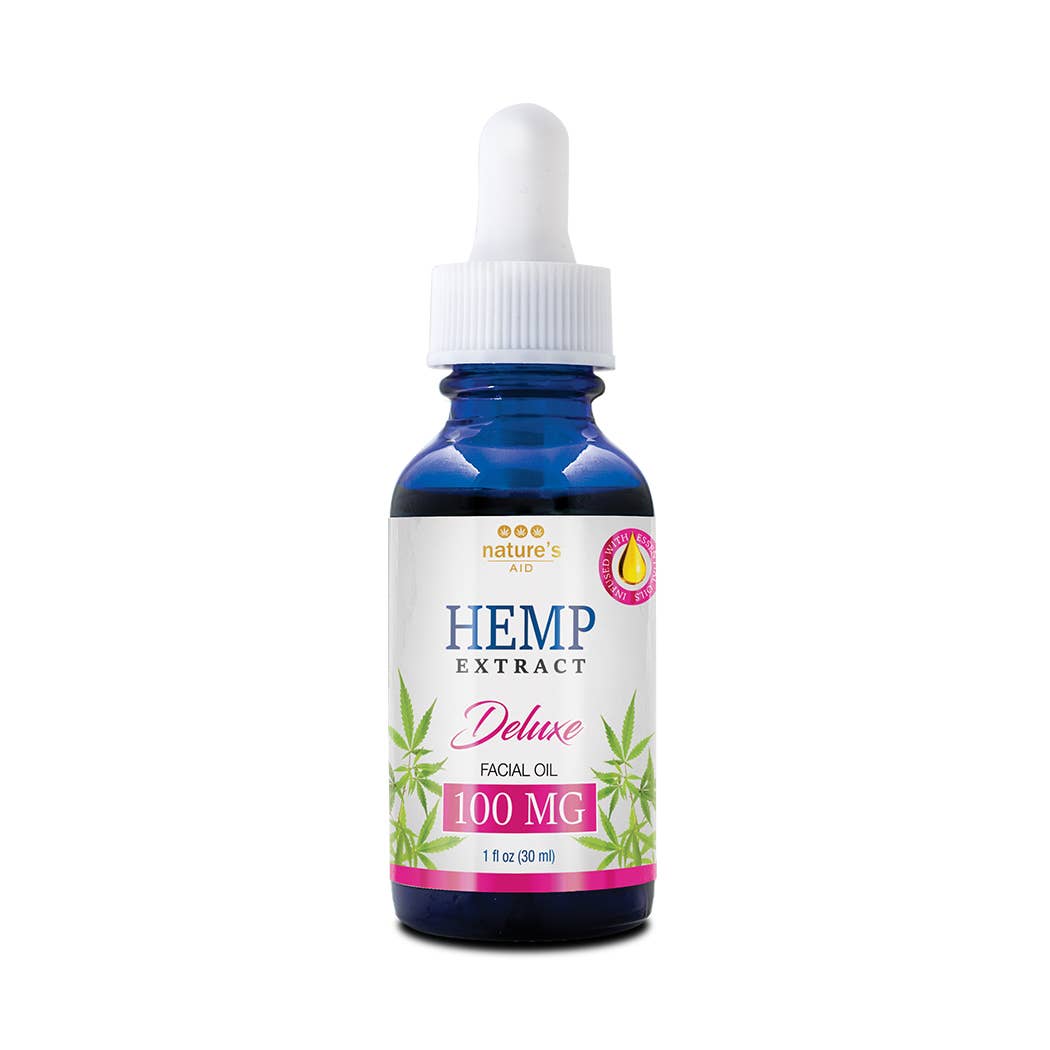 Nature's Aid - Wholesale Facial Oil - Hemp Deluxe Face Oil0