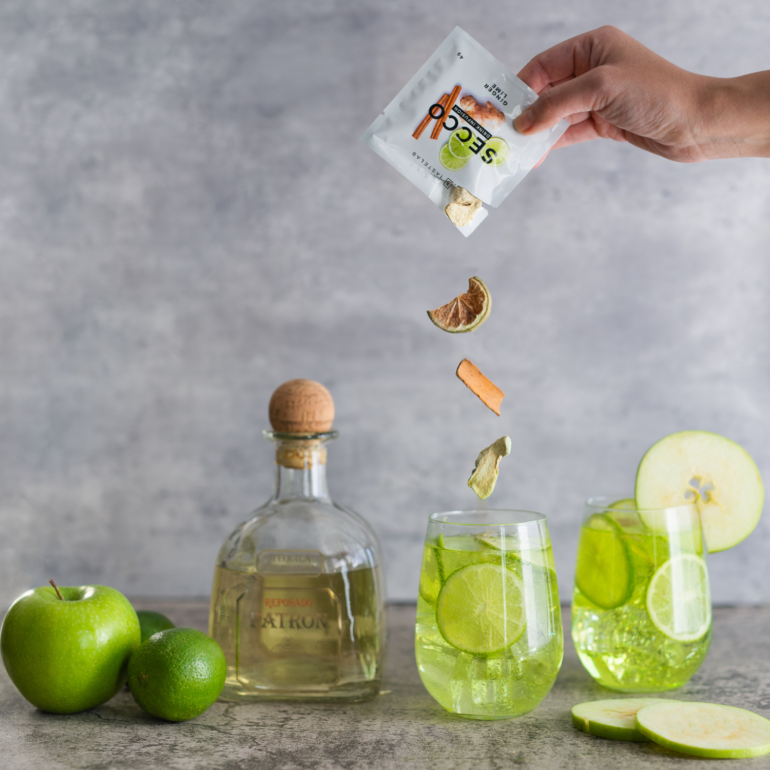 Secco Drink Infusion - Wholesale Cocktail Mix/Syrup - Ginger Lime1