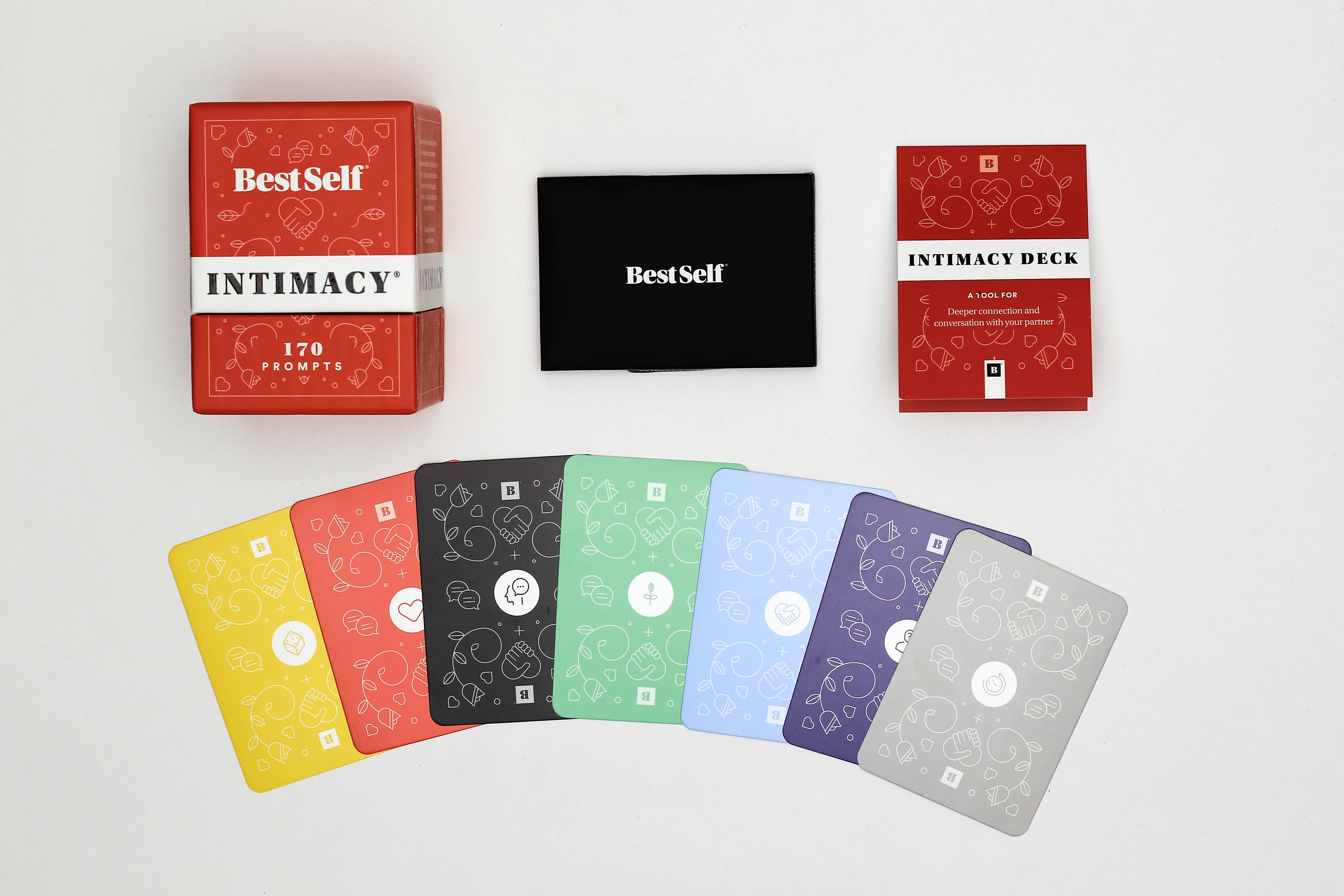 BestSelf Co. - Wholesale Card Game - Intimacy Deck – 170 Romantic Couples' Connection Cards4