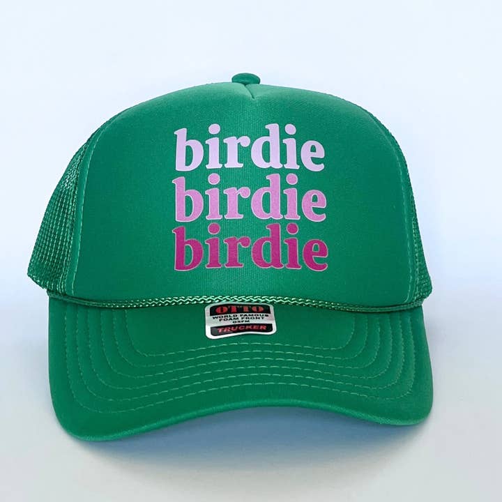 Triple Birdie Trucker Hat | Golf Girls | Summer Vibes for wholesale by Sassy Caddy, Inc.