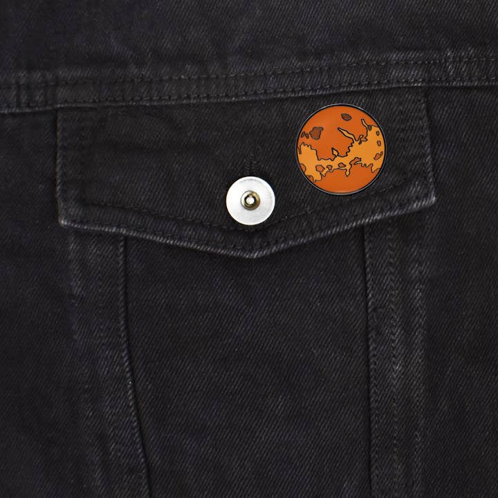 Planet Venus Enamel Pin for wholesale on Faire