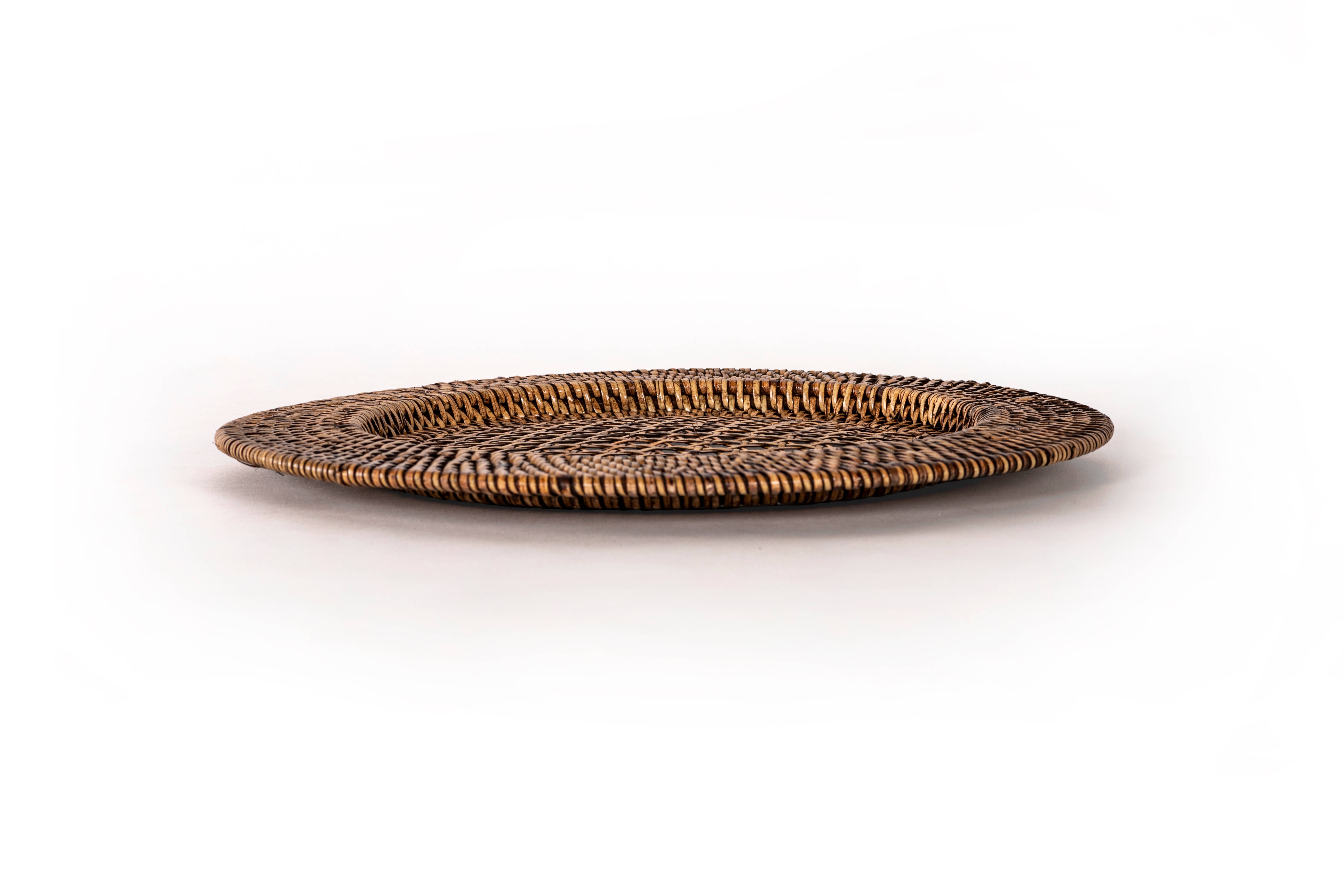 Tiseco - Wholesale Placemat - Charger plate RATTAN - dia 22-32 cm2