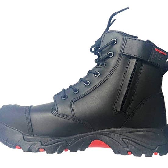 Docpods - Wholesale Combat/Military Boots - Men’s - Ergonx Safety Boots Lace Up (Helium) Black4