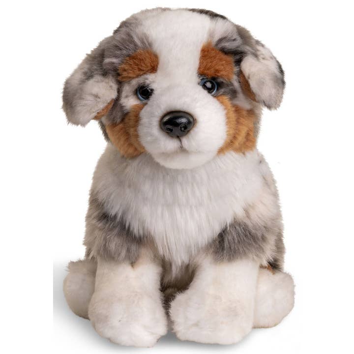 Uni Toys - Venta al por mayor Peluche - Niños y bebés - Peluche cachorro de pastor australiano sin correa, 22 cm1