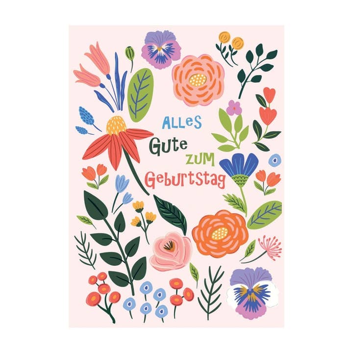 Cartolina "Buon Compleanno 17" per la vendita all'ingrosso da parte di Kaufhaus Mitte