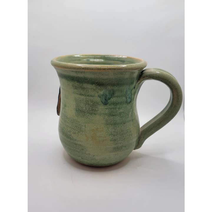 MudWorks Pottery - Wholesale Coffee mug - Rooster Mug2