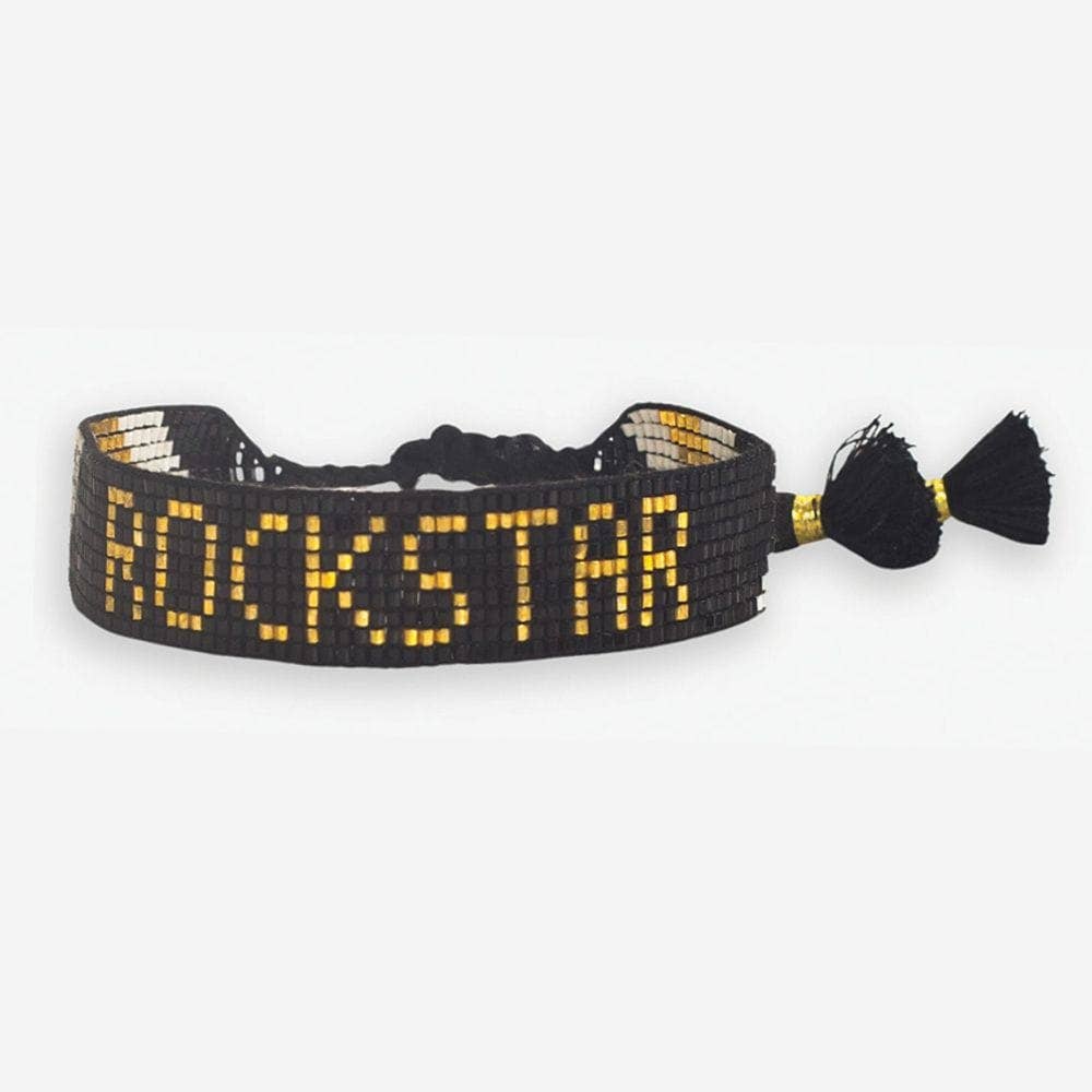 INK + ALLOY - Wholesale Beaded Bracelet - Gabby "Rockstar" Adjustable Beaded Bracelet Multicolor Wholesale0