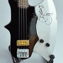 Ocean Peak Australia and New Zealand Pty Ltd - Wholesale Decorative Tabletop Object - Miniature Guitar Bass, Bass Gene Simmons Axe