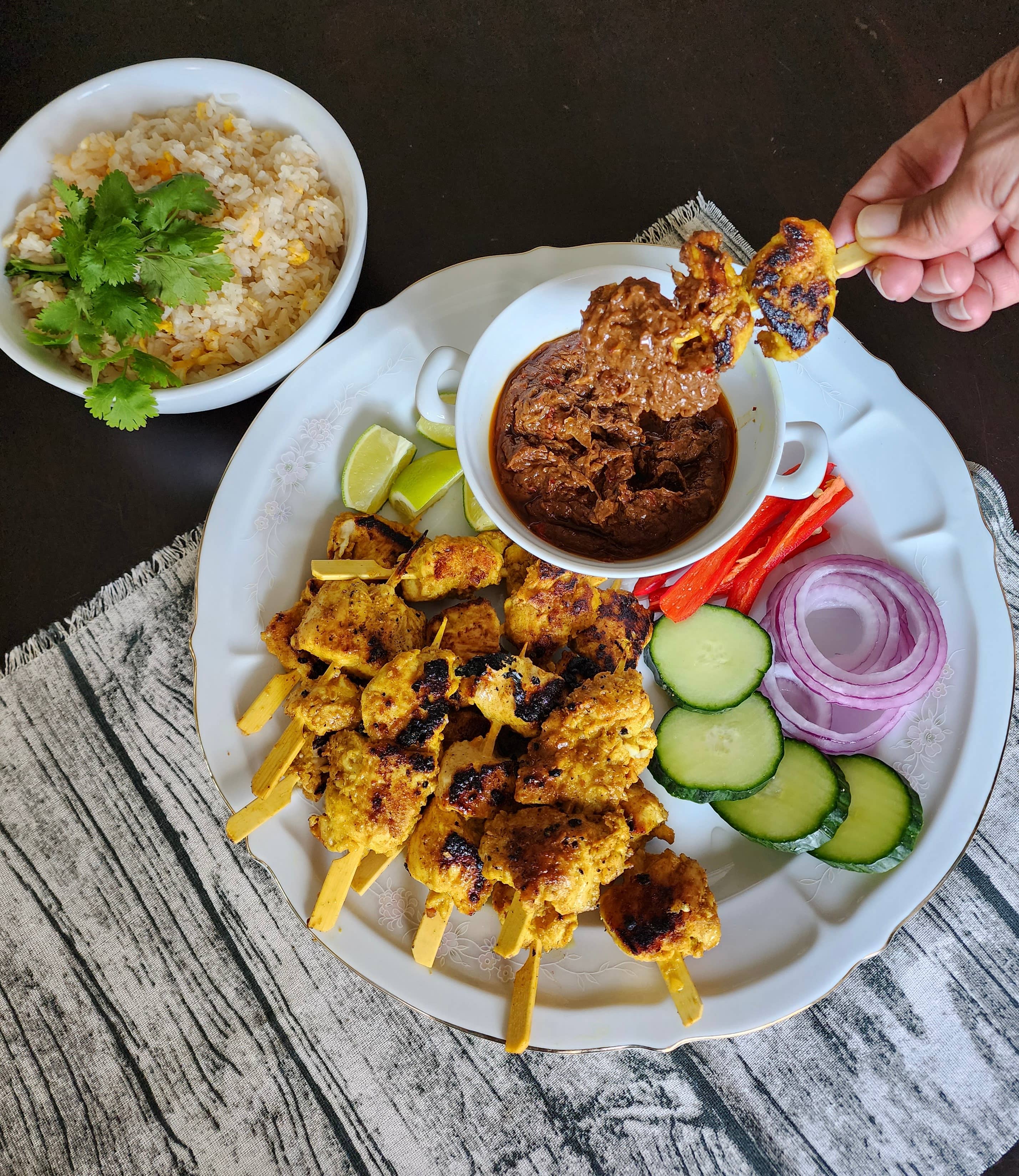 Belicious foods - Wholesale Dried Spice Mix - Satay Spice Mix (Mild) 120g1