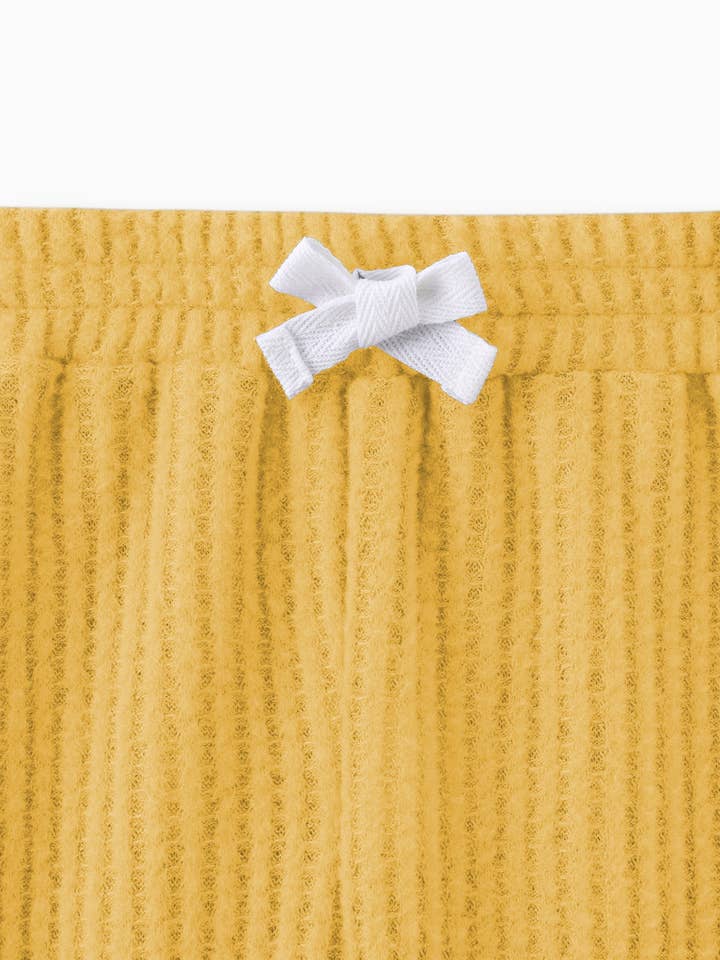 PatPat - Wholesale Clothing Set - Baby - 2pcs Solid Waffle Long-sleeve Baby Set43