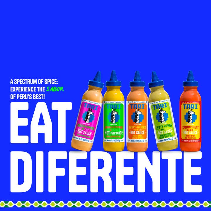Tari Peruvian Hot Sauce - Wholesale Hot Sauce - Tari Hot Sauce - Zesty Verde - 11.8oz7