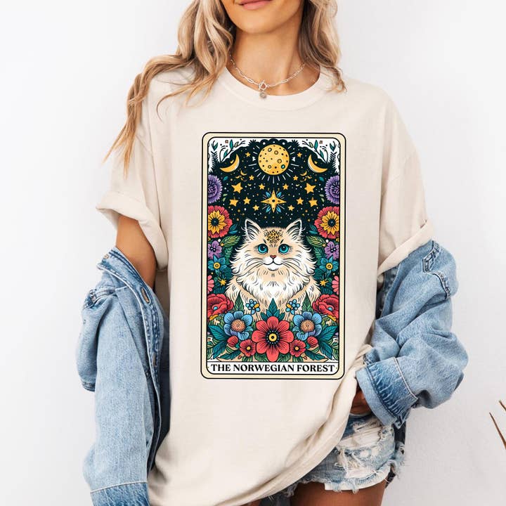 The Norwegian Forest Cat Shirt for wholesale by EnjoyMyDesign