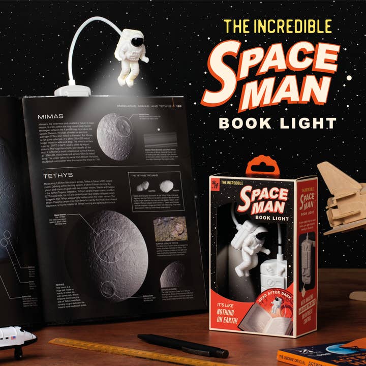 if USA - Wholesale Booklight - The Incredible Spaceman Book Light