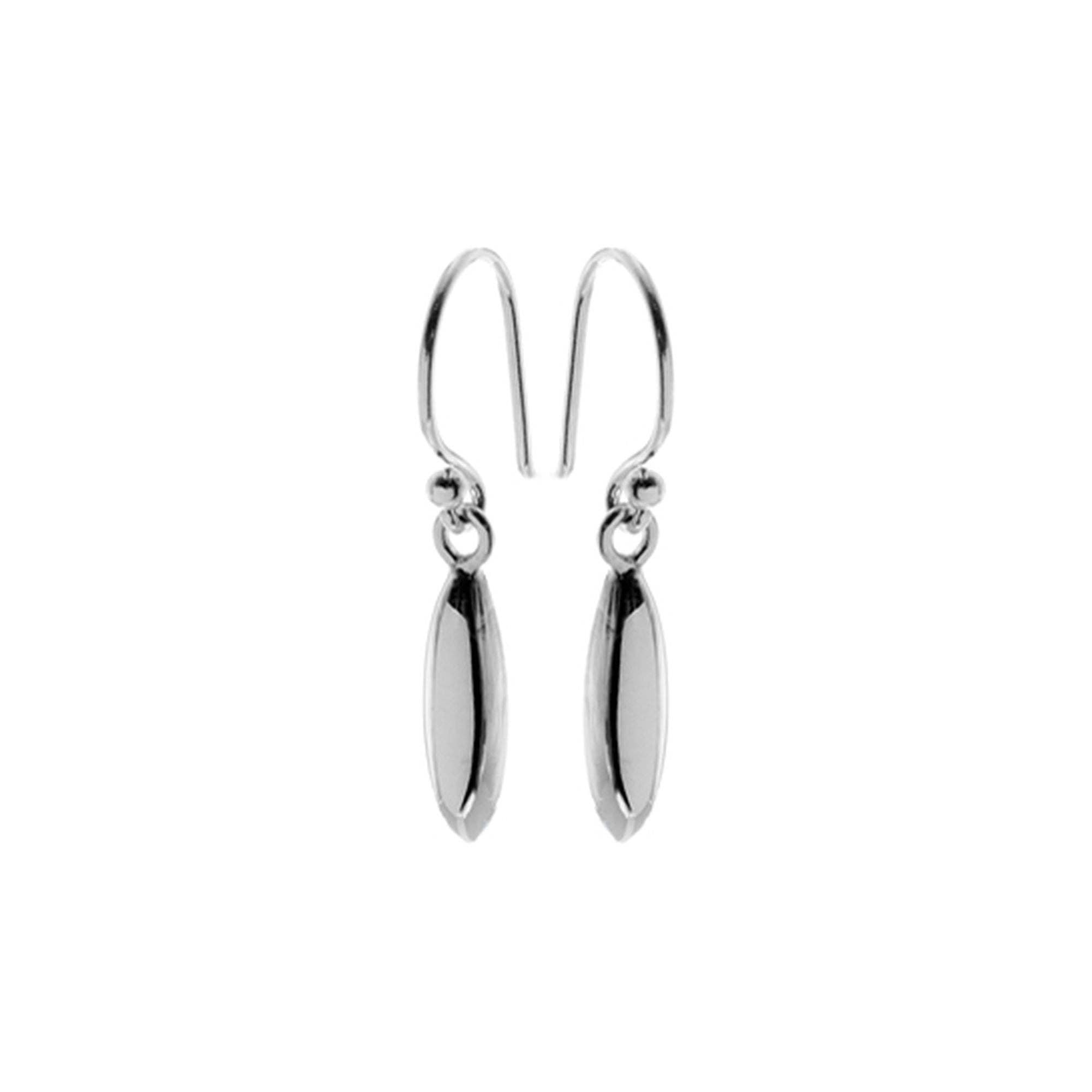 Kali Ma Designs - Sterling Silver Jewellery – wholesale Dangle earrings – Bria simple ellipse earrings0