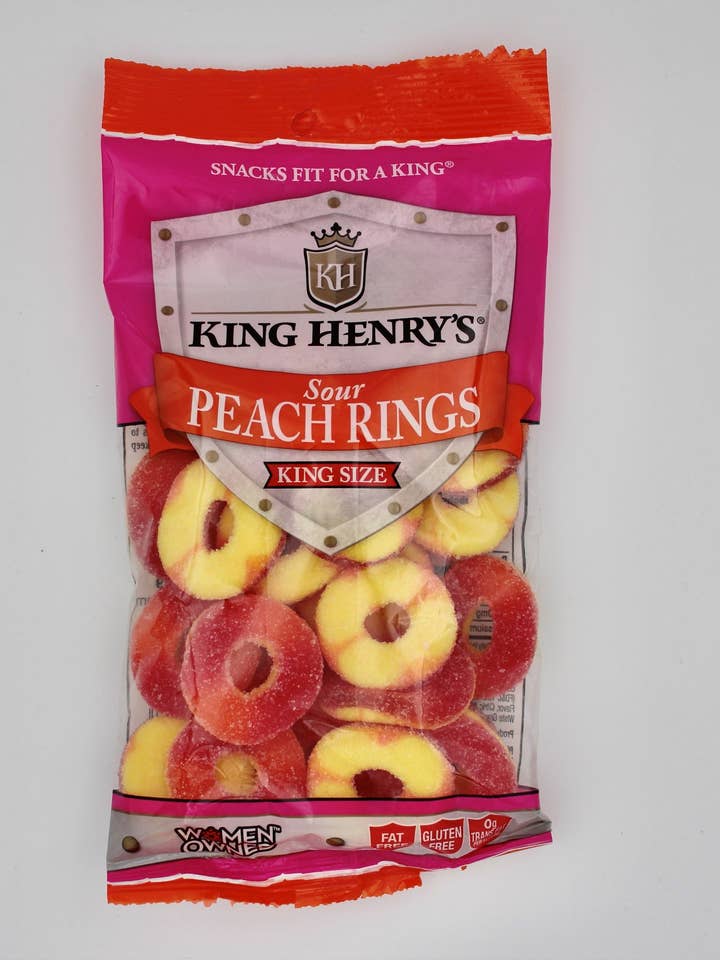 Peach Rings for wholesale by King Henry's