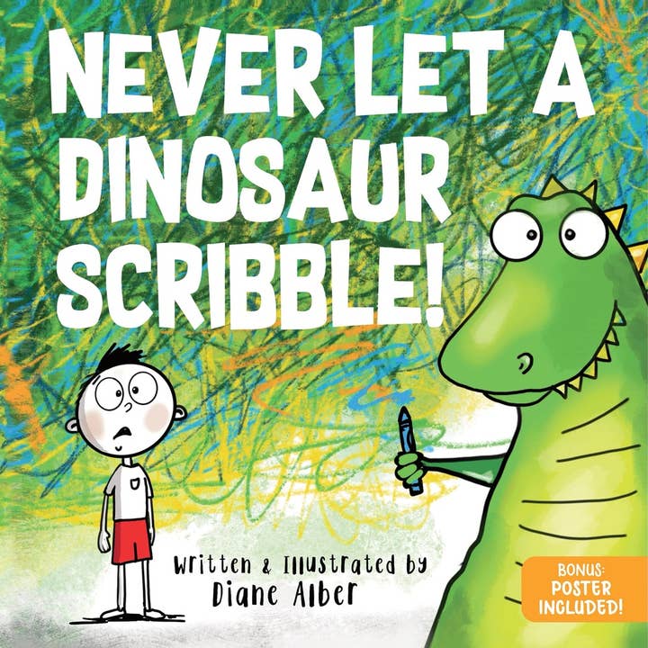 Sourcebooks - Wholesale Preschool Book (3-5) - Never Let a Dinosaur Scribble