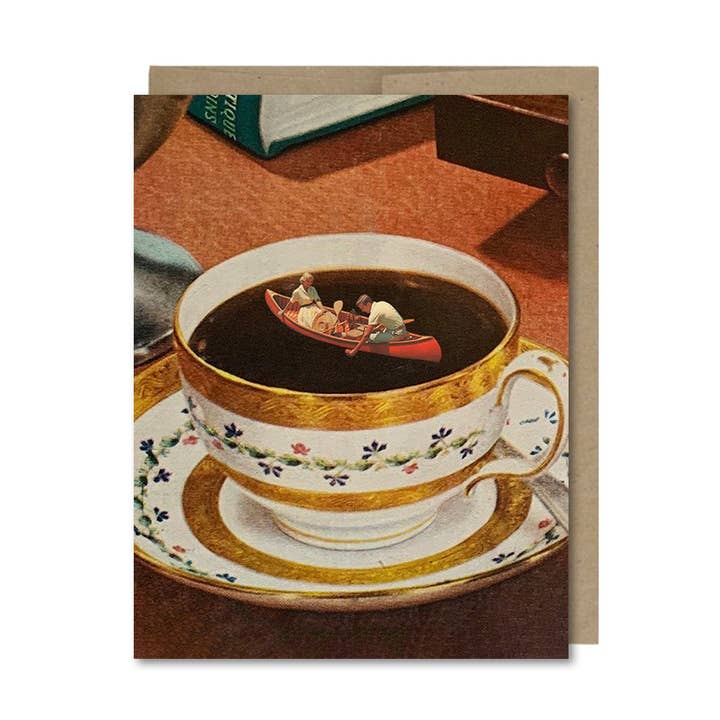 Coffee Date Card for wholesale by The Galek Sea