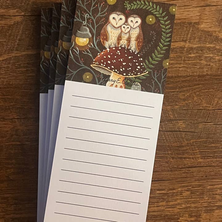 Almofada de lista magnética Mary Charles 50 páginas por atacado de Greetings From Hospitality Lane