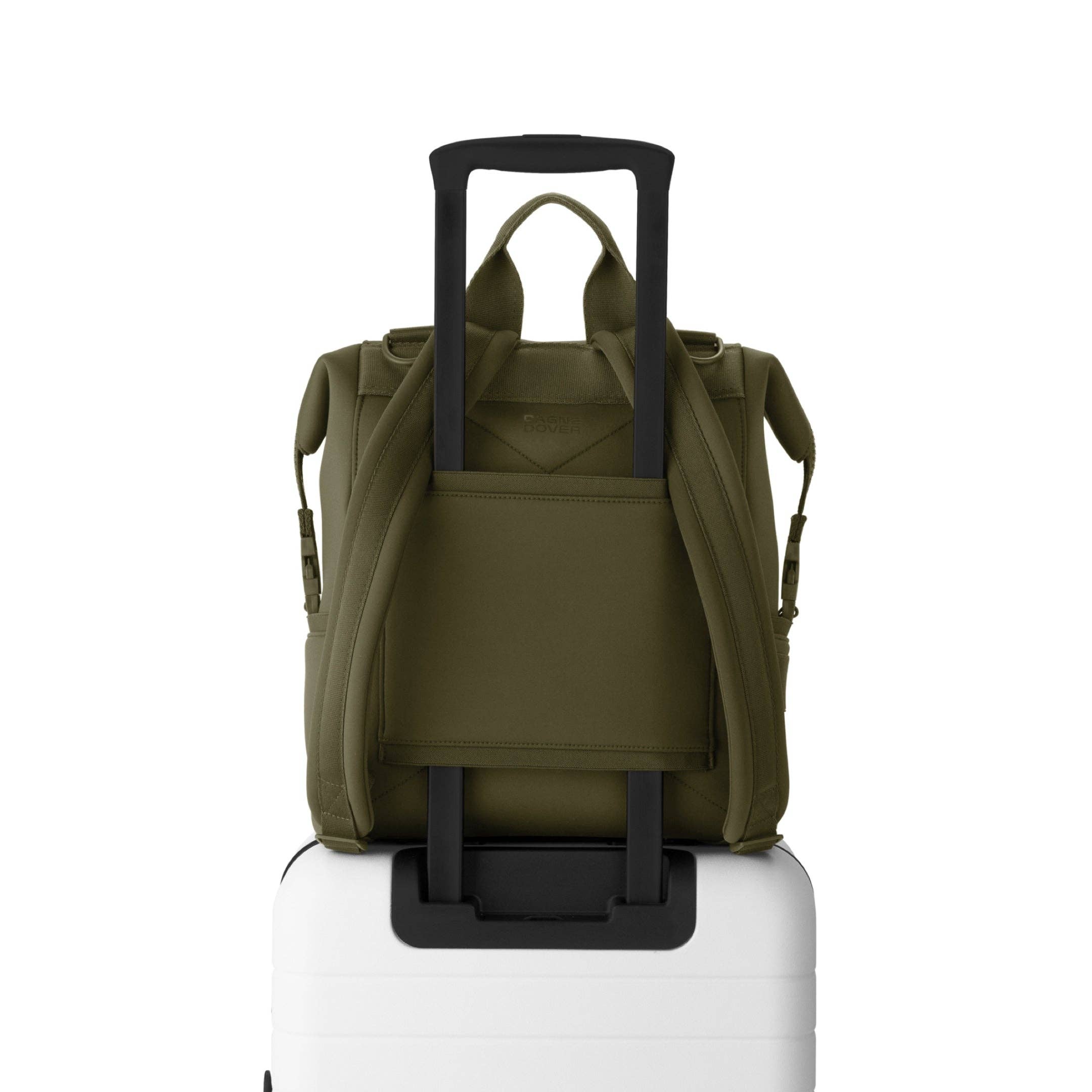 Dagne Dover - Wholesale Diaper Bag - Baby - Indi Diaper Backpack in Dark Moss, Medium8