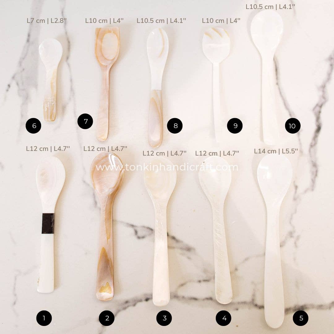 Tonkin Handicraft – wholesale Bordssked (Bestick) – Sked av pärlemorsskal0