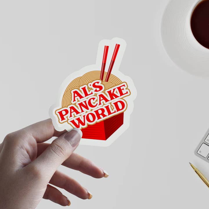 Adhesivo Al's Pancake World para venta al por mayor de Pop Haste