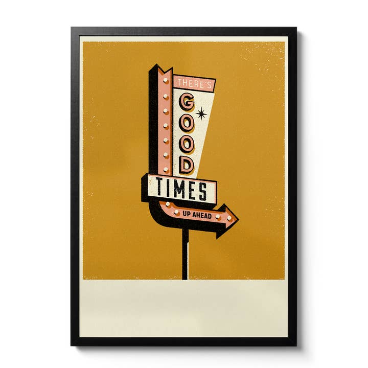 Good Times - Giclée Print for wholesale by Telegramme Paper Co.