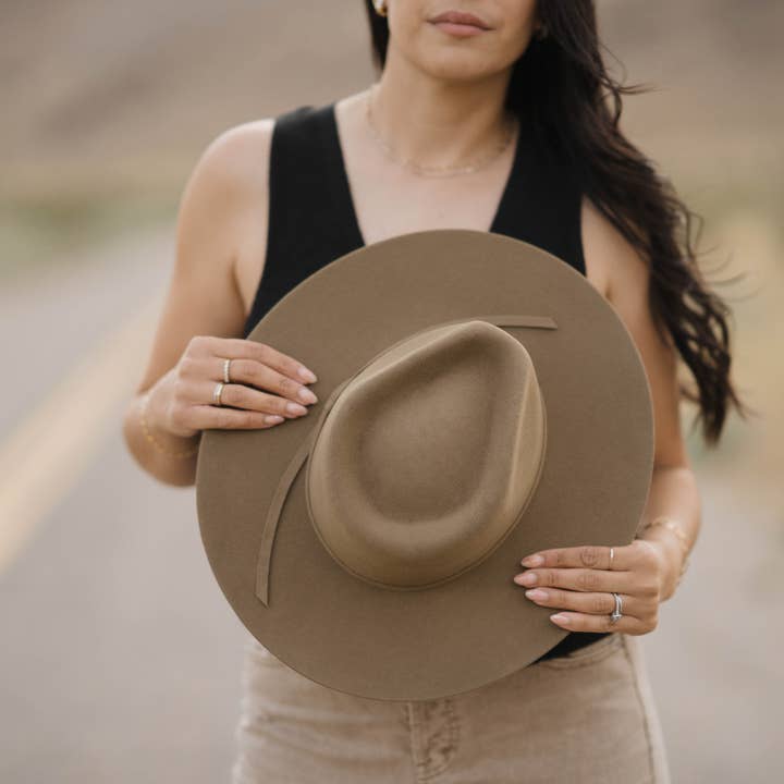 The Modern Cactus Co - Wholesale Fedora - Unisex - Unisex Merino Wool Fedora Hats