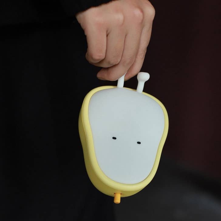 Soft green Pear Night Lamp MUID for wholesale on Faire2