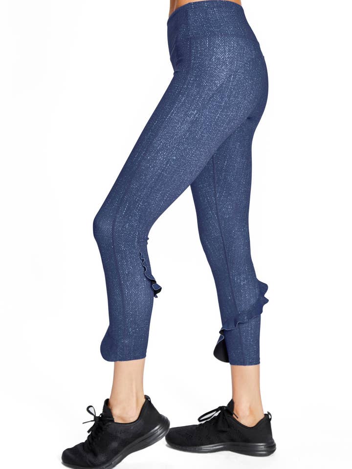 Ruffle Legging for wholesale by Urban Savage