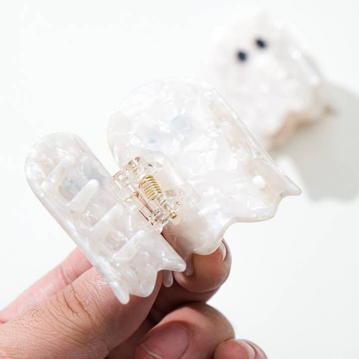 Adorro - Wholesale Hair Clip - Women's - Cute Ghost Claw Clip3