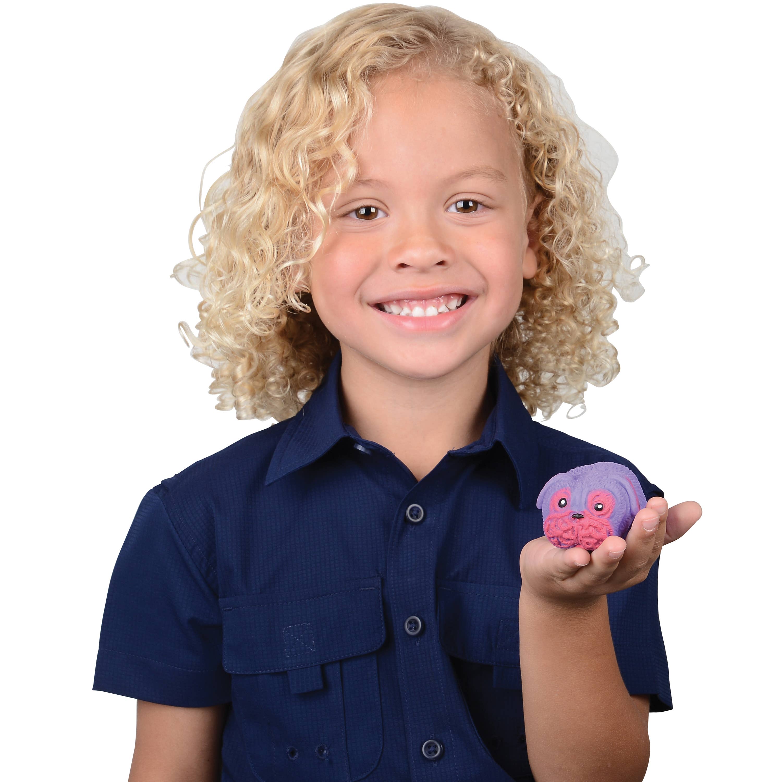 US Toy Company - Wholesale Squishy Toy - Kids & Baby - Squishy Stretchy Pug 12-unit Display3