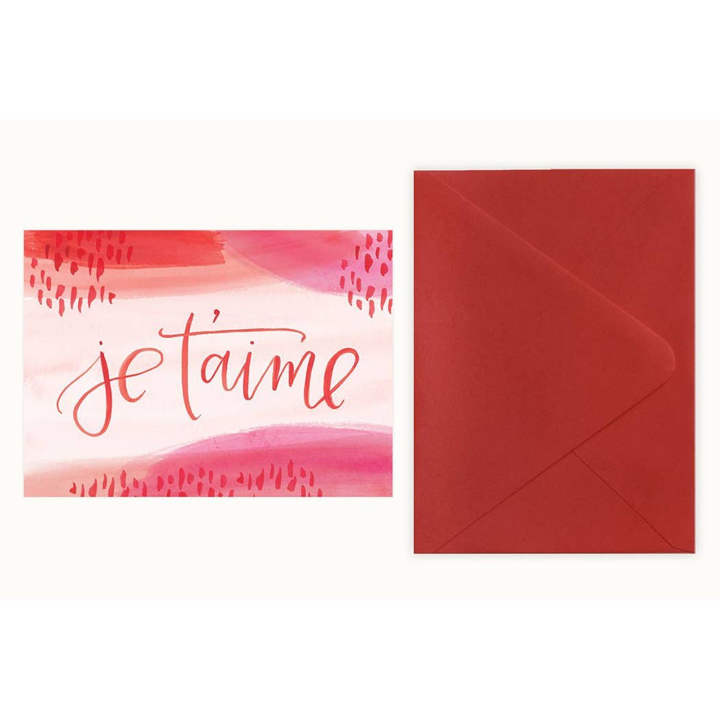 LoveLight Paper - Vendita all'ingrosso Biglietti d'amore - Carta Je T'aime1