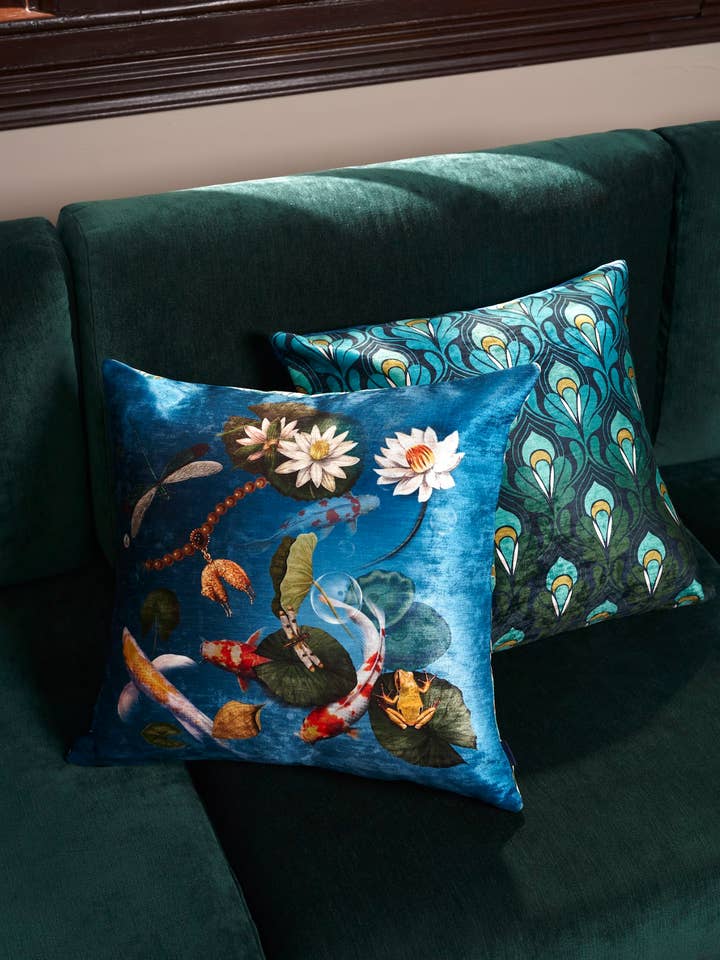 Koi Frog Pillow for wholesale by Muzaluci