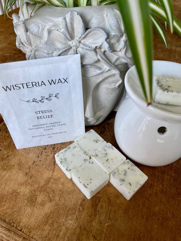 Stress Relief Essential Oil Wax Melts for wholesale by Essential Oil Blends