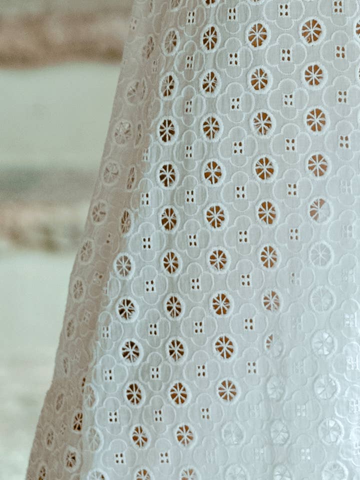 Brunna Co – wholesale Dress – Women's – OLYMPIA Embroidered Cotton Dress3