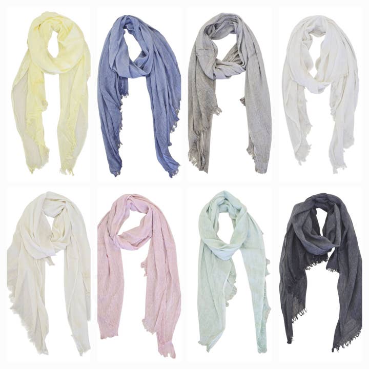 Long Scarves – New Spring Collection 20469 for wholesale by Nola by bijusol