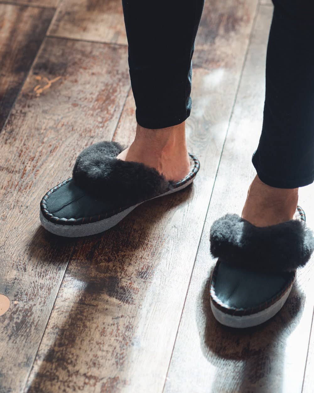 Sheepers SP .Z O.O. - Venta al por mayor Zapatillas para casa - Hombre - Zapatillas mule para hombre Lucky Dip de Sheepers1