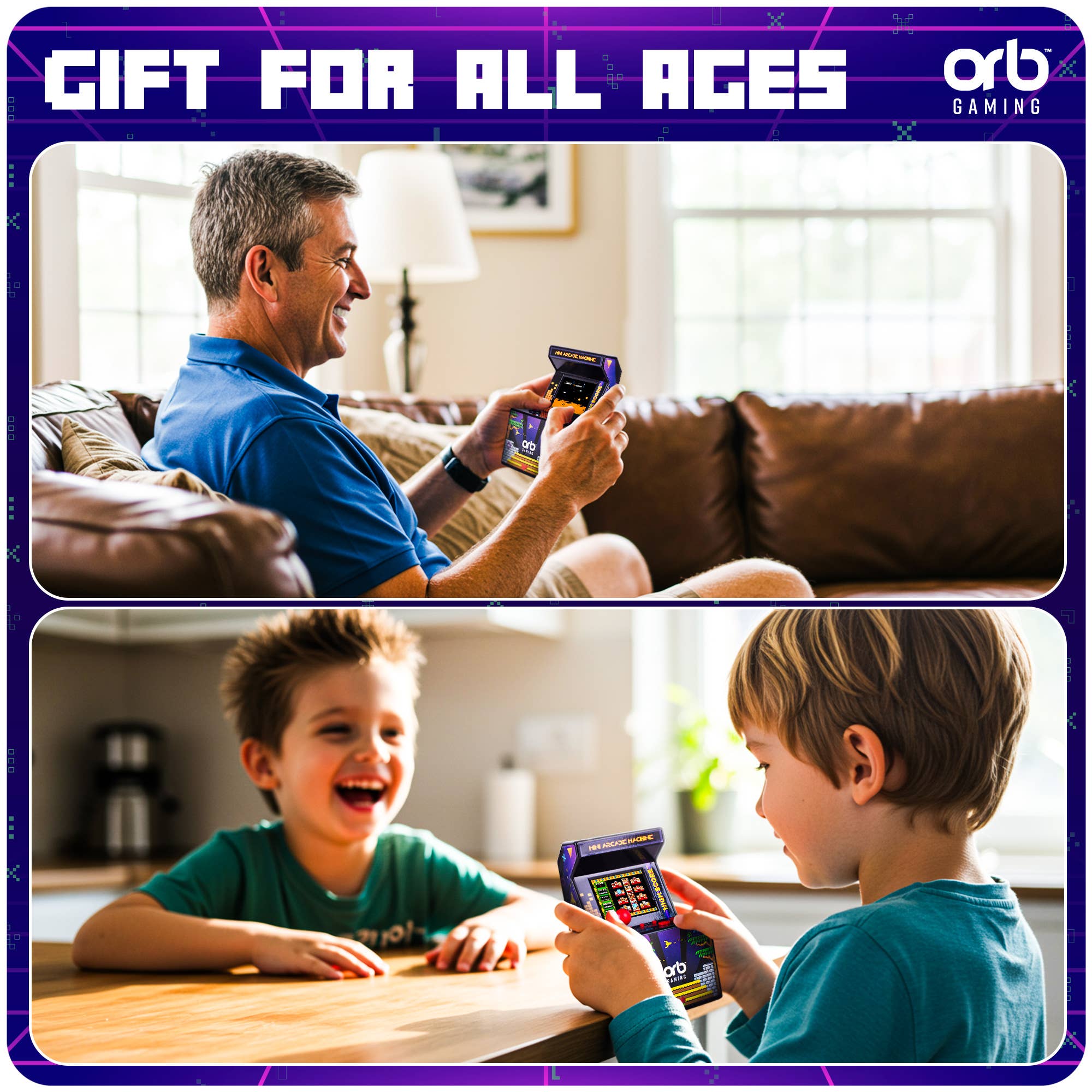 Thumbs Up! – wholesale Electronic toy – Child & baby – Orb - Retro Mini Arcade Machine (300 Games)6