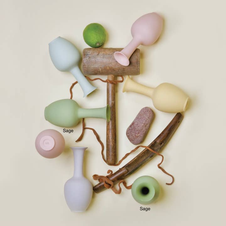 Middle Kingdom - Venta al por mayor Floreros - Mini jarrón de porcelana mate4