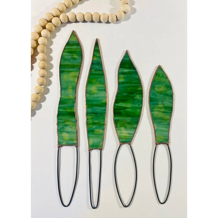 Samara Designs Studio – Planta artificial por atacado – Planta de cobra de vitral8