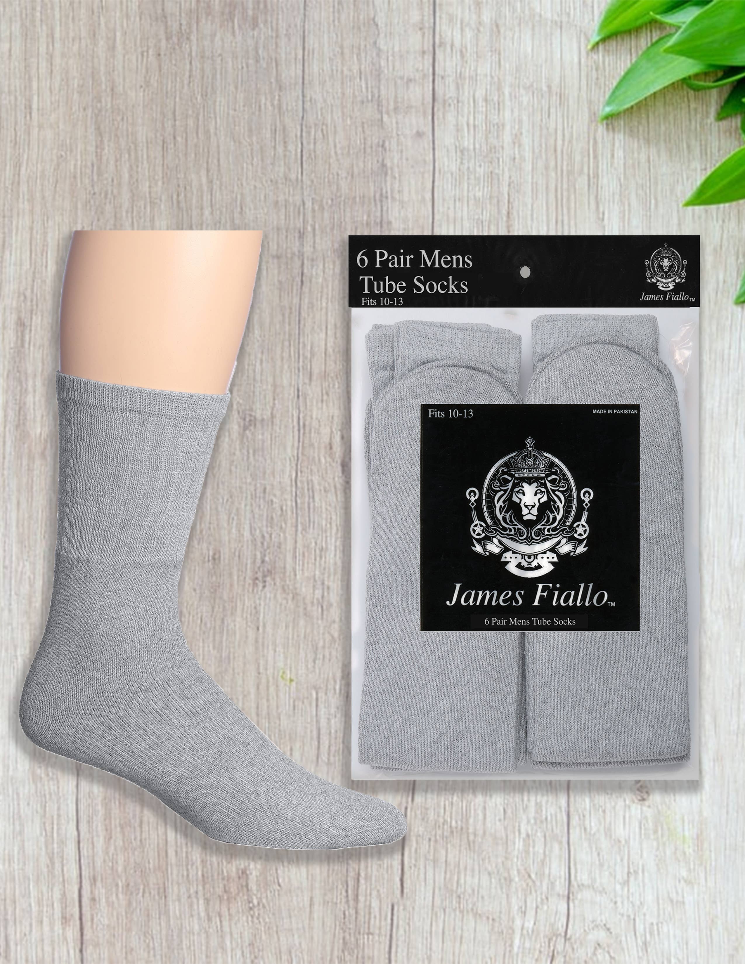 Isadora, Tipi toe, & James Fiallo – Großhandel Socken – Herren – James Fiallo Sport-Socken für Herren, 6er-Pack1