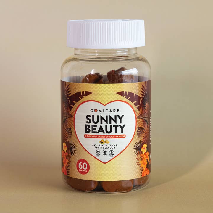 Sunny Beauty – Gominolas de Carotenoides Brillo Dorado para venta al por mayor de Gomicare