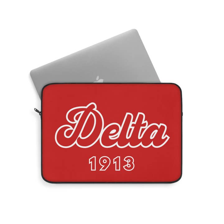 OFC Tees & Gifts - Wholesale Laptop/Tablet Case - Women's - Delta Sigma Theta Sorority Inspired Laptop Cover | DST 19131