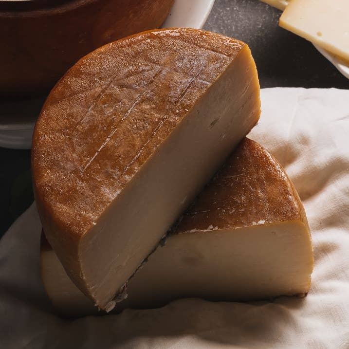 Smoked cured sheep's cheese - wedge 300 gr. for wholesale by Ardiarana - Kamiku