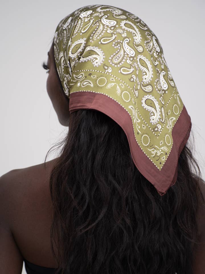 Paisley - Grøn | Mini for engroshandel hos Doves of Dawn