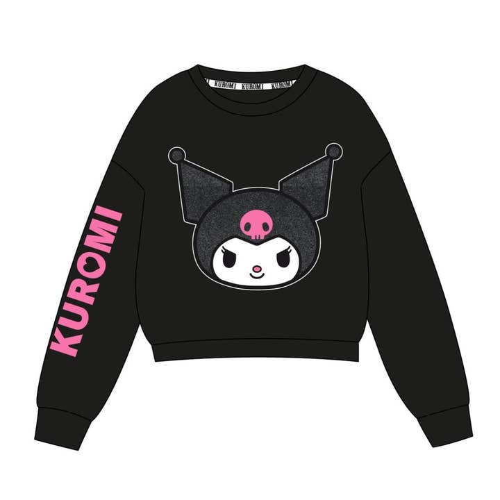FELPA COTTON BRUSHED HELLO KITTY KUROMI - 2900002925 per la vendita all'ingrosso da parte di Mastoys, S.L.