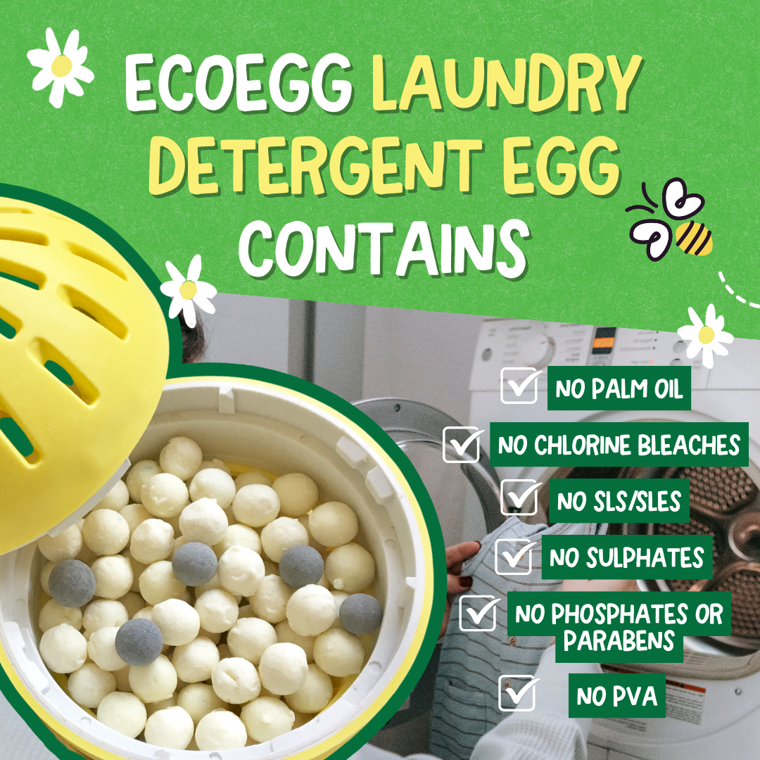 Ecoegg - Wholesale Laundry Detergent Powder/Pods - ecoegg Laundry Egg Refill Pellets - Fragrance Free8