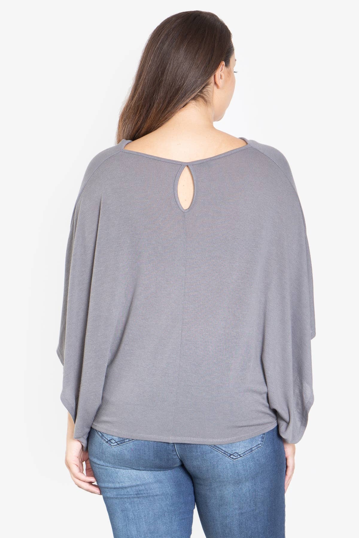 MYS Wholesale Inc - Wholesale Tunic - Women's - Plus Size Cowl Neckline Dolman Sleeve Top7