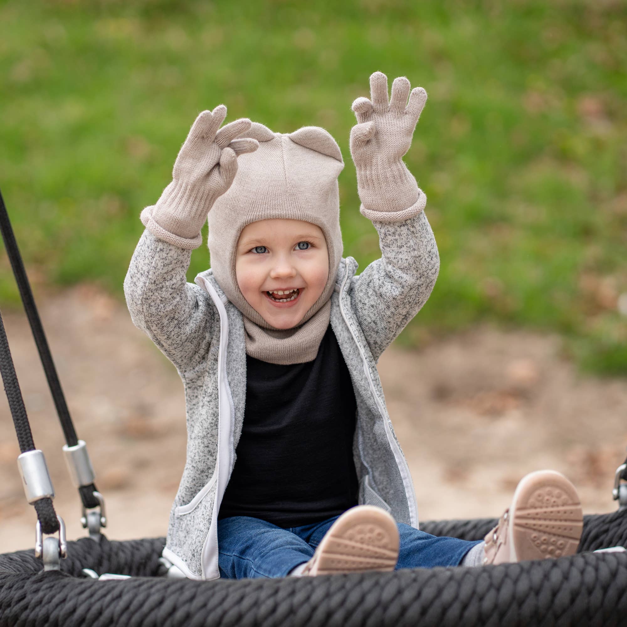 menique – wholesale Gloves – Child – Kids' Knit Merino Wool Gloves7