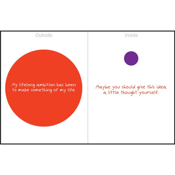 "Lifelong Ambition" Greeting Card for wholesale by Zippernut Press™